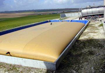 Citerne souple - 120 m3 - 12.20 x 8.88 m - h : 1.50 m