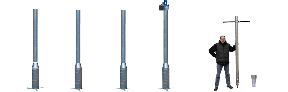 Kit 4 colonnes ALCIONE® P2 de 3m + 1 Ventilateur F2/3/B = 1 HSB + 1 ADAF2HS OFFERTS
